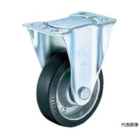 ハンマーキャスター XRZシリーズ 耐切粉 固定 特殊ゴム車 100mm 420JRXRZ100 420JRXRZ100 1個