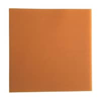 日進ゴム ハイパーVシート 幅270mm×長さ270mm×厚さ2.5mm オレンジ PX10T25 PX10T25 1枚