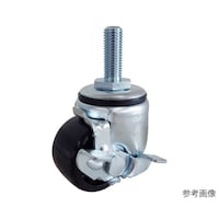 ユーエイキャスター HT型キャスター 自在車ねじ込み式 HT50GNB,M16×40 HT50GNB,M16×40 1個
