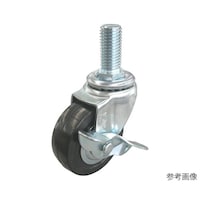 ユーエイキャスター STS型キャスター 自在車ねじ込み式(ストッパー付) ST50RHS,W3/4×40 ST50RHS,W3/4×40 1個