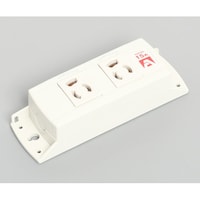 アメリカン電機 抜止形OAタップ2個コード無 KU1140 KU1140 1個