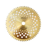 バクマ工業 草刈チップソー スーパーゴールド 255×60 簡易包装 ハダカGL‐60 728372 728372 1枚