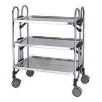 トクヤマ アボジワゴン 3段(折りたたみ式) HAB1002 HAB1002 1台