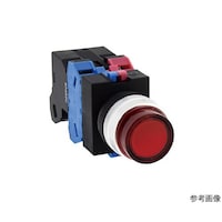 IDEC TWシリーズ照光押ボタンスイッチ突形記名式(LED)モメンタリ形 ALW2B1620DG ALW2B1620DG 1個
