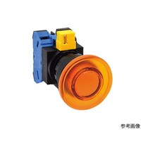 IDEC HWシリーズ照光押ボタンスイッチΦ22(大形LED)(オルタネイト形) HW1LA410Q4Y HW1LA410Q4Y 1個
