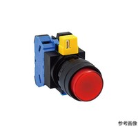 IDEC HWシリーズ照光押ボタンスイッチΦ22(丸突形LED)(モメンタリ形) HW1LM222Q2A HW1LM222Q2A 1個
