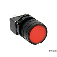 IDEC LWシリーズ照光押ボタンスイッチΦ22(丸形平形レンズLED)オルタネイト形 LW1LA1C64R LW1LA1C64R 1個