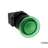 IDEC LWシリーズ照光押ボタンスイッチΦ22(丸形Φ30大型レンズLED)オルタネイト形 LW1LA3C13VG LW1LA3C13VG 1個