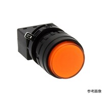 IDEC LWシリーズ照光押ボタンスイッチΦ22(丸形突形レンズLED)モメンタリ形 LW1LM2C53A LW1LM2C53A 1個