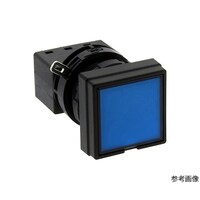 IDEC LWシリーズ照光押ボタンスイッチΦ22(正角形平形レンズLED)モメンタリ形 LW2LM1C73S LW2LM1C73S 1個