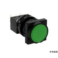 IDEC Φ22LWシリーズ押ボタンスイッチ角丸形(平形ボタン) LW3BA1C5G LW3BA1C5G 1個