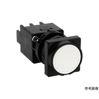 IDEC Φ22LWシリーズ押ボタンスイッチ角丸形(平形ボタン) LW3BM1C2W LW3BM1C2W 1個