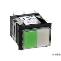 IDEC MAシリーズ照光押ボタンスイッチ(よこ列・長角形) MA3LA6343GPW MA3LA6343GPW 1個