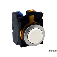 IDEC フラッシュシルエットスイッチo22CWシリーズ ボタン色 白 CW4BM2E02W CW4BM2E02W 1個