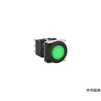 IDEC フラッシュシルエットLBシリーズ照光押ボタンスイッチ丸形 ボタン色 緑 LB6LM1T24WG LB6LM1T24WG 1個