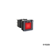 IDEC フラッシュシルエットLBシリーズ照光押ボタンスイッチ正角形 ボタン色 赤 LB7GLA1T24WR LB7GLA1T24WR 1個
