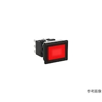 IDEC フラッシュシルエットLBシリーズ照光押ボタンスイッチ長角形 ボタン色 赤 LB8LM1T13VWR LB8LM1T13VWR 1個