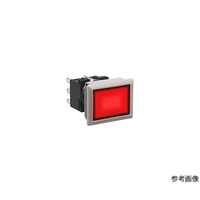 IDEC フラッシュシルエットLBシリーズ照光押ボタンスイッチ長角形 ボタン色 赤 LB8MLA1T24VWR LB8MLA1T24VWR 1個