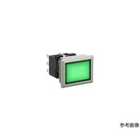 IDEC フラッシュシルエットLBシリーズ照光押ボタンスイッチ長角形 ボタン色 緑 LB8MLM1T21WG LB8MLM1T21WG 1個