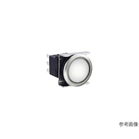 IDEC フラッシュシルエットLBWシリーズ照光押ボタンスイッチ丸平形・メタル調ベゼル LBW6MLA1T13PW LBW6MLA1T13PW 1個