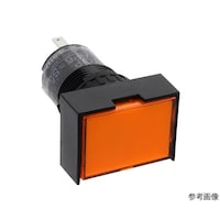 IDEC Φ16AP6S形小形表示灯長角形 AP6HS5MG AP6HS5MG 1個