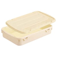 矢崎化工 食器ポリテナーフタ SY48L クリーム ポリプロピレン 8579210 8579210 1個