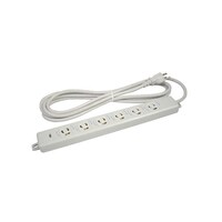 明工社 横形OA用抜け止め接地タップ6コ口 MR7906TJ3 MR7906TJ3 1個