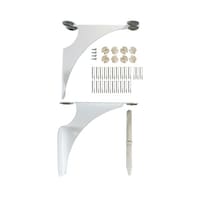 ケイ・ジー・ワイ工業 プラスターブラケット 白 150mm×150mm 63791032 1セット