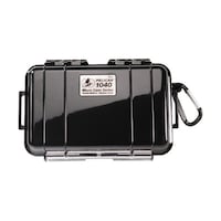 PELICAN マイクロケース 1040 黒×黒 149×103×54 1040025110 1040025110 1個