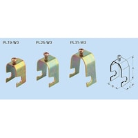 ネグロス電工 電線管支持金具吊ボルト 丸鋼用 1セット(20個入) PL31W3 PL31W3 1セット