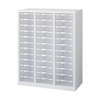 SEIKO A4判対応書庫 H1120下置用 整理ケース(W880) A4深型1列12段・B4深型2列12段 ANWN34P36 ANWN34P36 1台