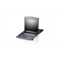 ATEN 17インチLCD 16ポートKVMドロワー ショートレール KL1516AMJJS KL1516AMJJS 1式