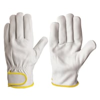 シモン 牛本革手袋(袖口マジックタイプ) CGー725 LL CG725 LL CG725 LL 1双