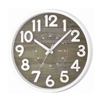 ノア精密 掛時計 クレープ ブラウン W760 BRZ W760 BRZ 1個