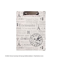 リサとガスパール クリップボード PARIS ベージュ STZG0013 STZG0013 1個