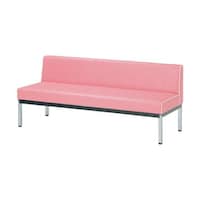 ミズノ 蓄光ロビーベンチ背付 W1500 ピンク MC1515CPPI MC1515CPPI 1台