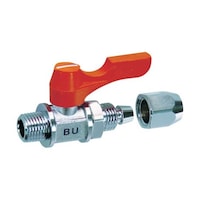 アソー エースボール ウレタンホース用 PT1/4XΦ6.5 BU1265R BU1265R 1個