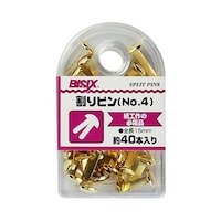 ミツヤ 割ピン 40本×5箱入 BX1WP4 BX1WP4 1ケース