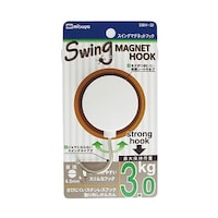 ミツヤ スイングマグフック 3.0kg 白 1個×10箱入 SMH30WH SMH30WH 1ケース