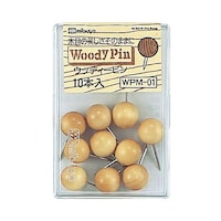 ミツヤ ウッディーピンマップ10mm 10本×20箱入 WPM01 WPM01 1ケース