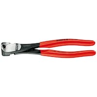 KNIPEX ハイレバーエンドニッパー 黒防錆コート 140mm 6701140SB 6701140SB 1個