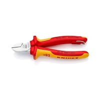 KNIPEX 電工ニッパー(絶縁/グリップ/落下防止)