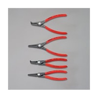 KNIPEX 4本組 スナップリングプライヤー(軸・穴用) EA5909 EA5909 1セット