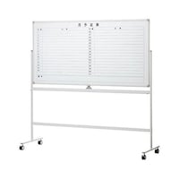 アイリスチトセ 1283x560x1800mm 予定表ボード(スタンド付) EA761LC66 EA761LC66 1個