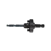 LENOX 32152mm/10mm ホールソー用アーバー(ワンタッチ式)EA823L7A EA823L7A 1個