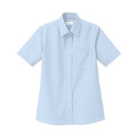 ボンマックス レディスレギュラーカラー半袖ブラウス