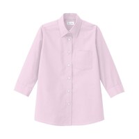 ボンマックス レディスレギュラーカラー七分袖ブラウス