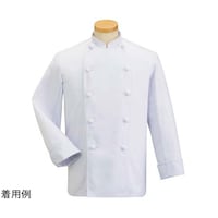 サーウ゛ォ 長袖 コックコート ホワイト