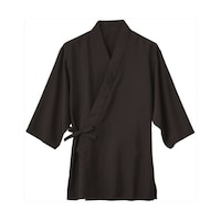 サーウ゛ォ 作務衣 スミクロ