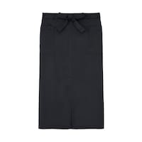 サーウ゛ォ ロング丈 エプロン カーキ